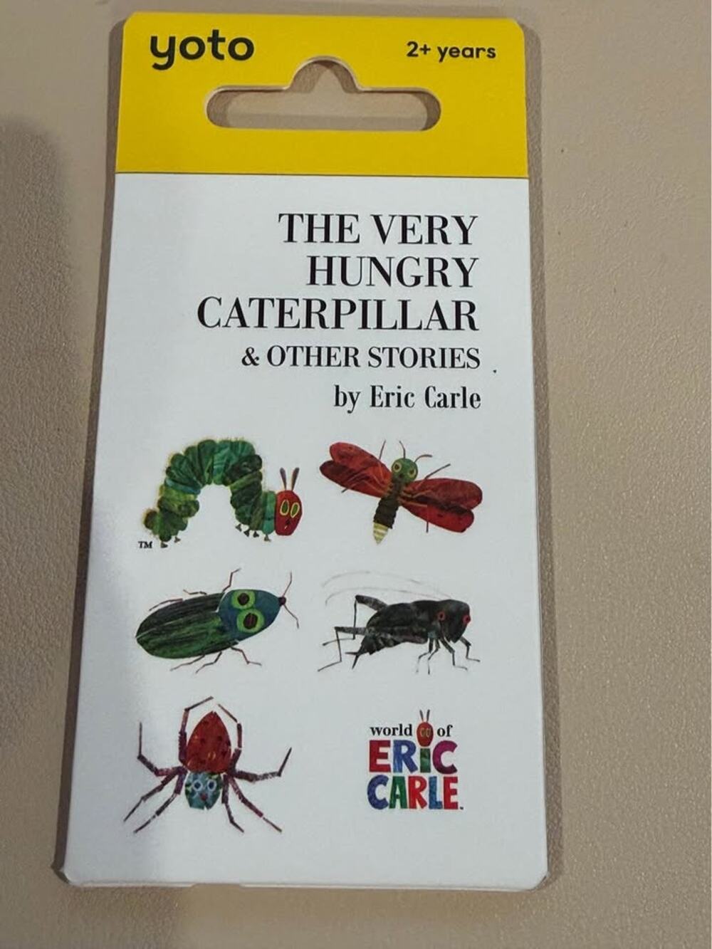 Yoto Card Very Hungry Caterpillar Eric Carle Stories